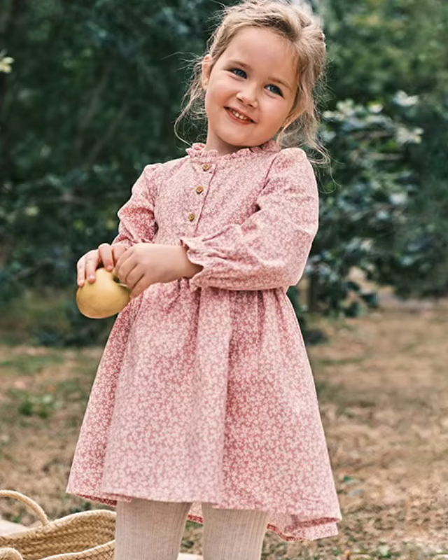 FLEUR™ | Robe Florale pour Fille (1-3 ans)