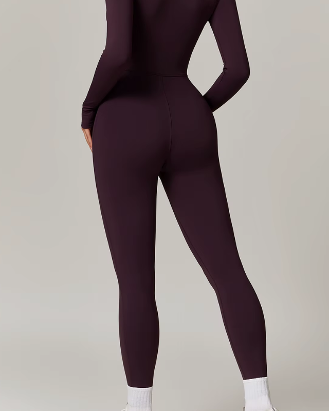 ELISE™ | Jumpsuit à Manches Longues Zippé