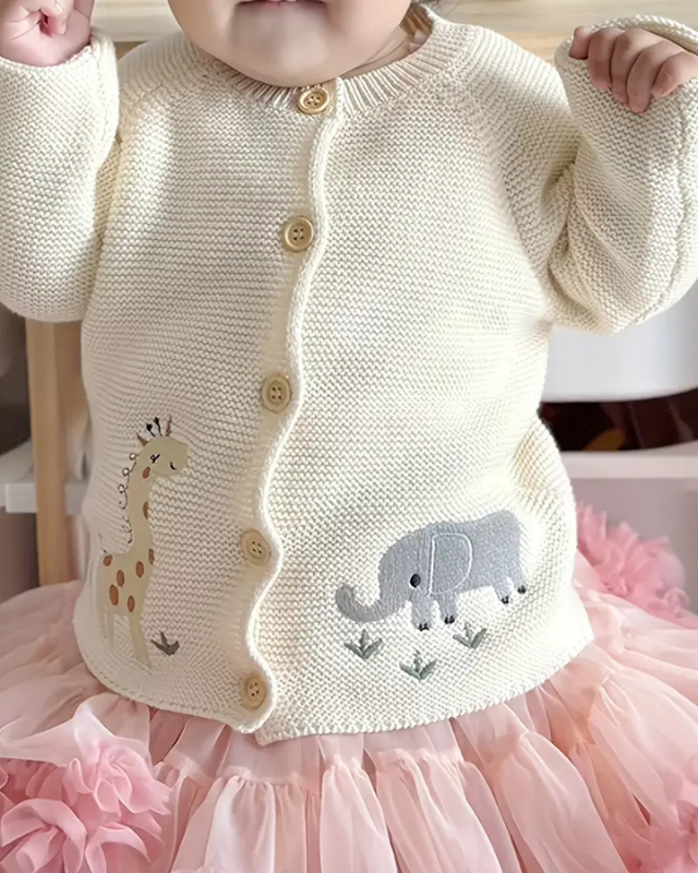 ELLY™ | Gilet Bébé Doux